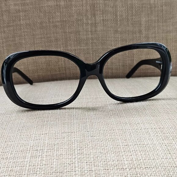 Kirkland Signature Women Glasses/Sunglasses Frame Muscat Black Eyeglasses Italy - Picture 3 of 11